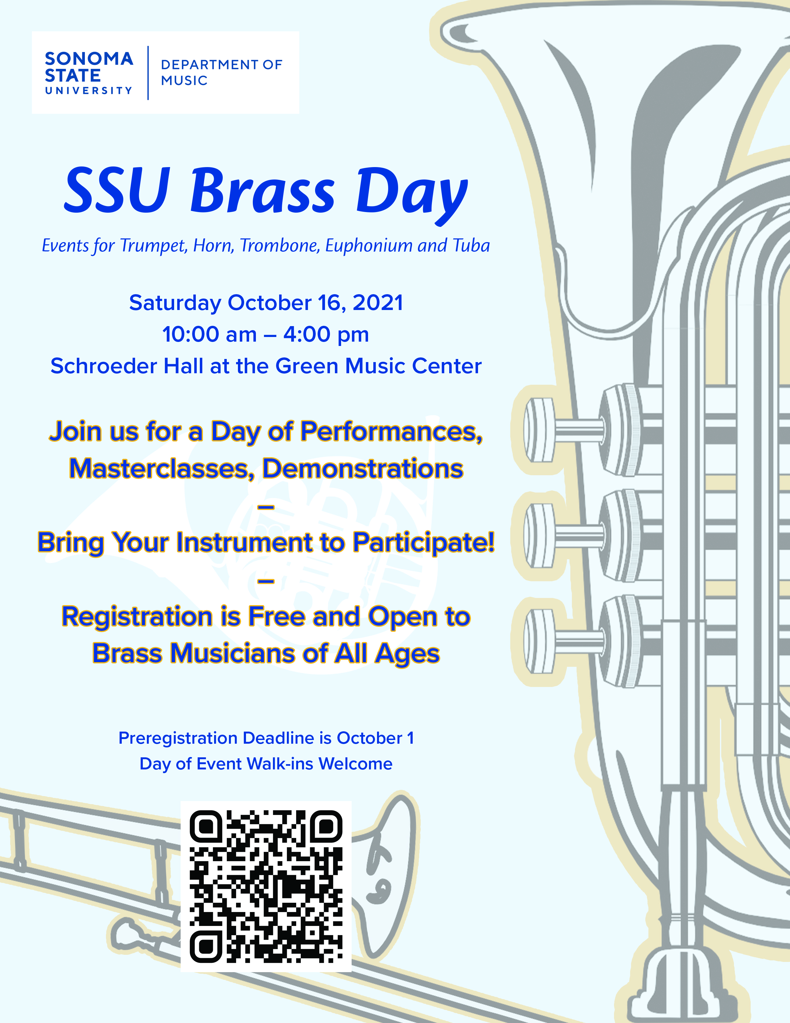 SSU Brass Day Poster