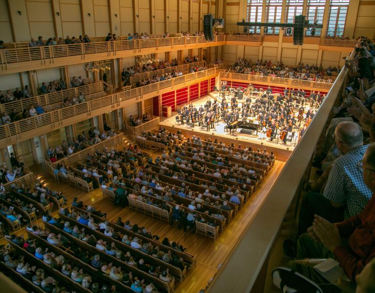 Music department concert at weill hall