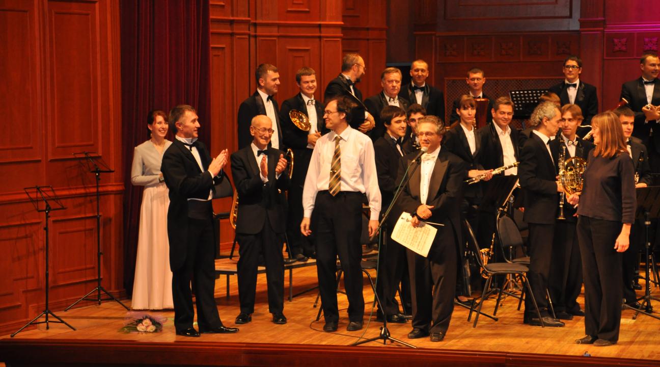 Band concert in Belgorod, Russia