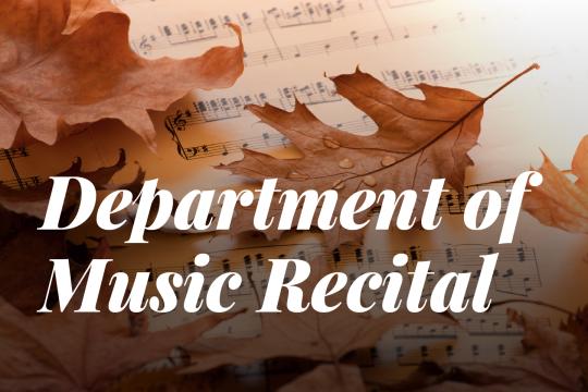 Department Repertory Recital