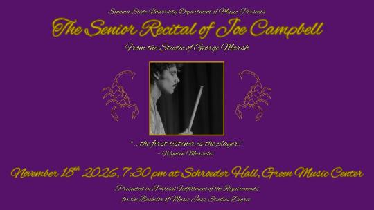 Joe Campbell Recital