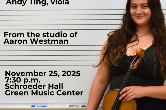 andy ting recital poster