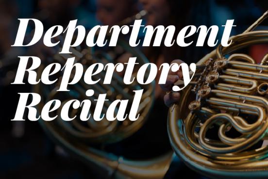 Department Repertory Recital 