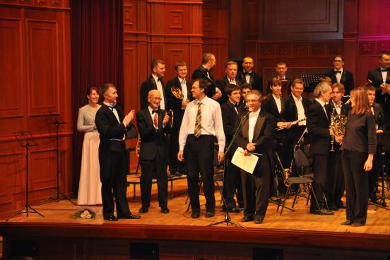 Band concert in Belgorod, Russia