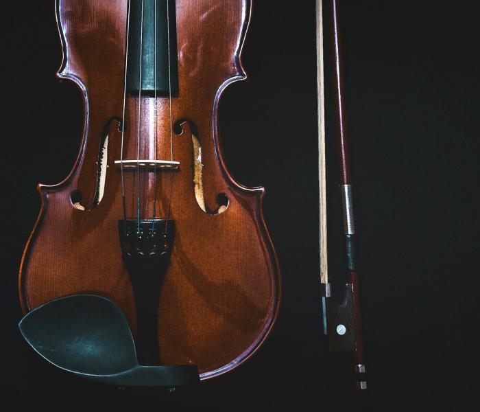 Violin and bow