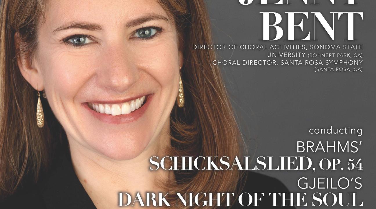 Jenny Bent's photo on a poster for Carnegie Hall Event