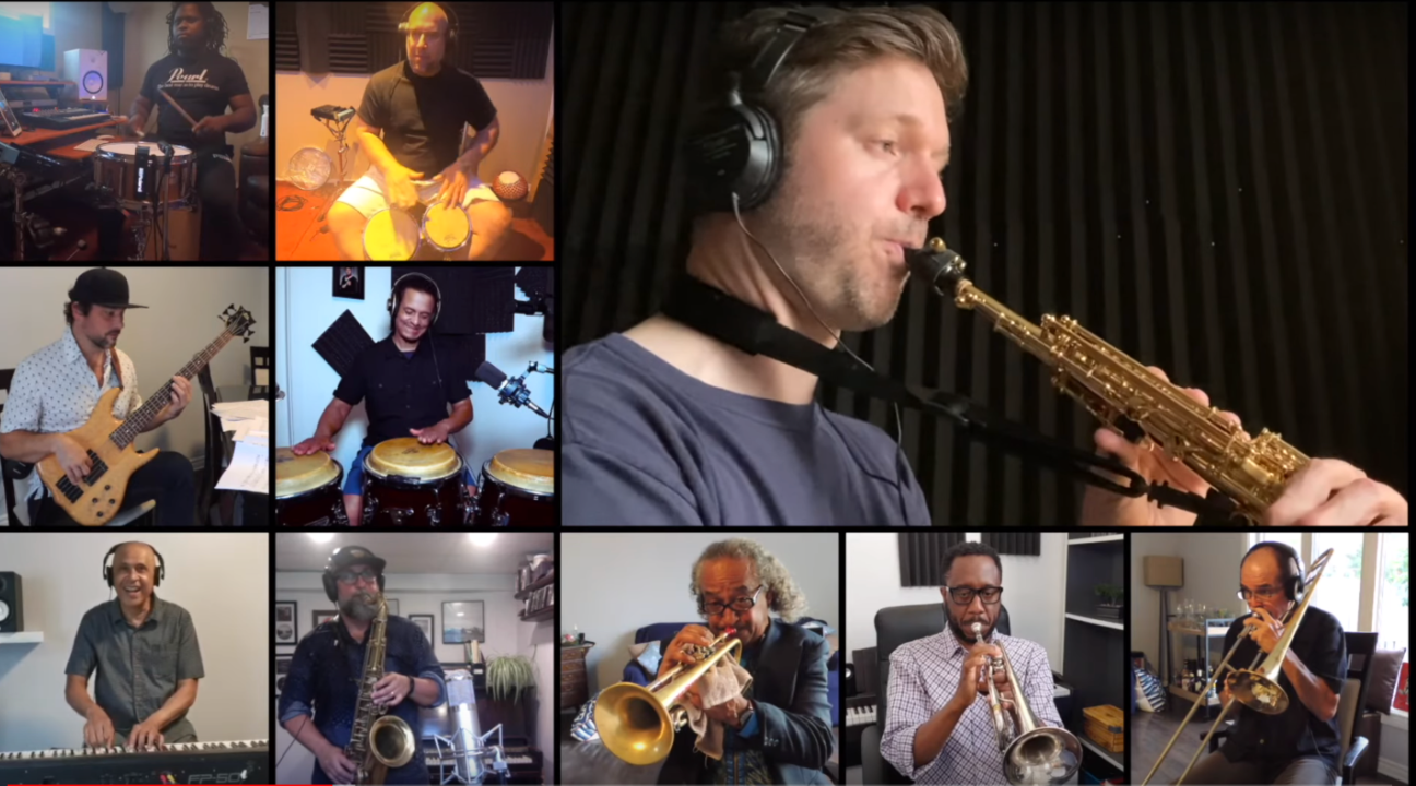The Ottawa Latin Jazz Orchestra via Zoom