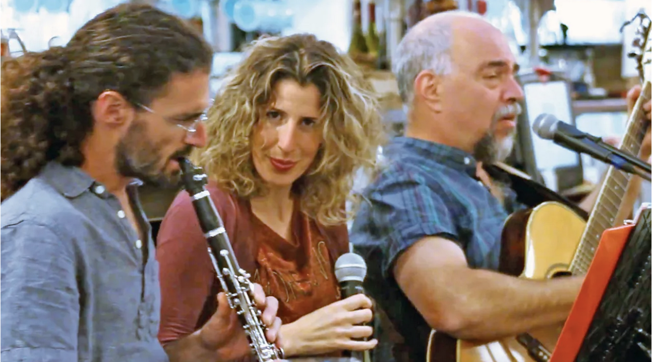(From left) Asaf Ophir, Noa Levy and Achi Ben Shalom together as Trio Gesher