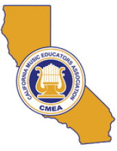 This is the CMEA, California Music Educators Association, logo
