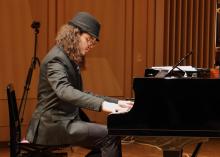 Ben Rosenblum playing piano
