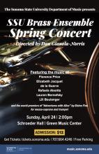 Brass Ensemble Sprint Concert 2022 Poster