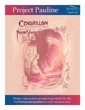 Project Pauline Poster with Cendrillon Program Cover