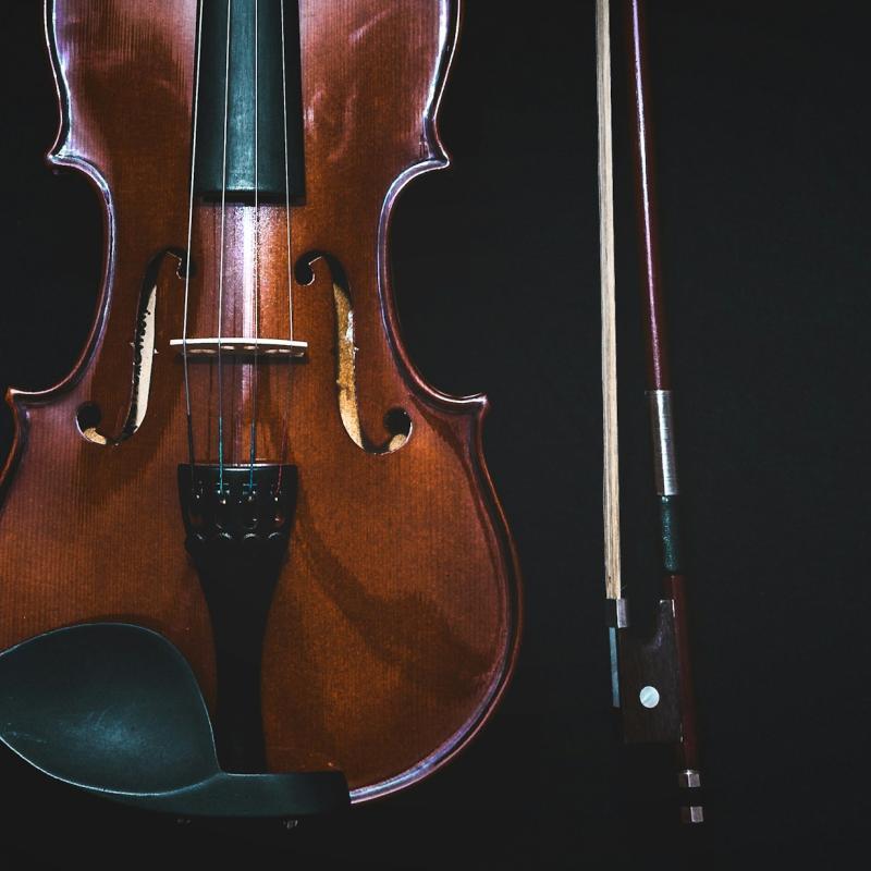 Violin and bow