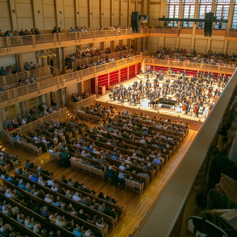 Music department concert at weill hall