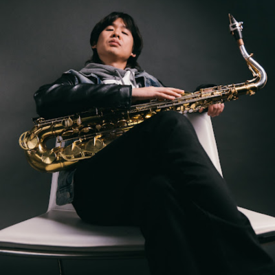 Kevin Sun with Saxophone