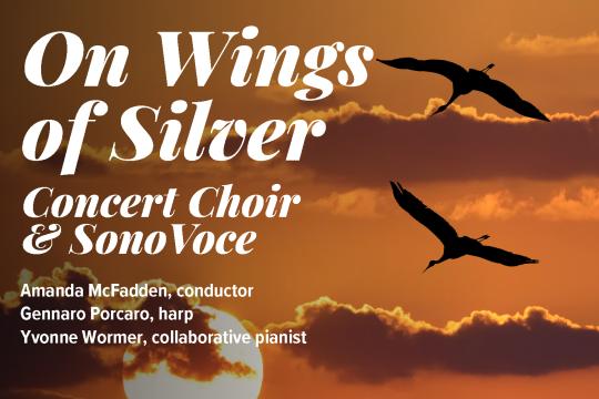 On Wings of Silver's Concert Choir and Sonovoce poster