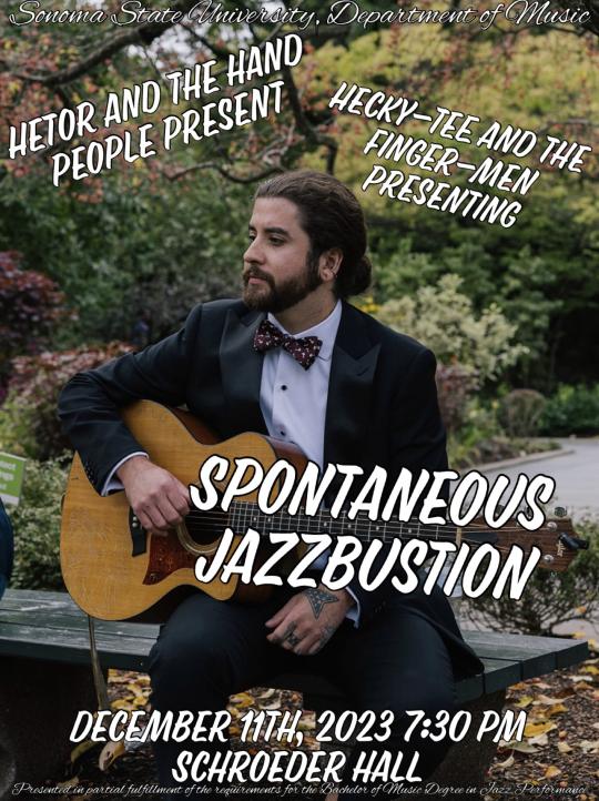 Hector Altamirano senior recital poster
