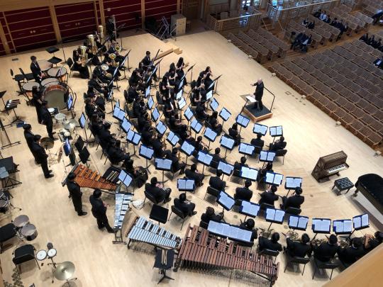 a photograph of the Symphonic Wind Band and Orchestra Festival